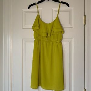 Yellow summer dress